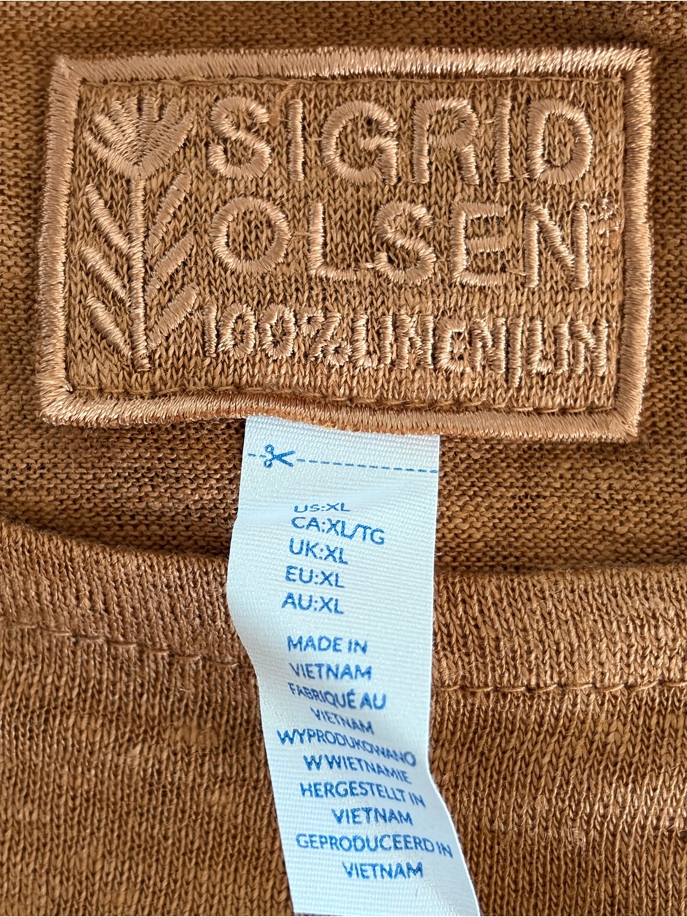Sigrid Olsen Linen Top - NWT - Women’s XL - Picture 5 of 10